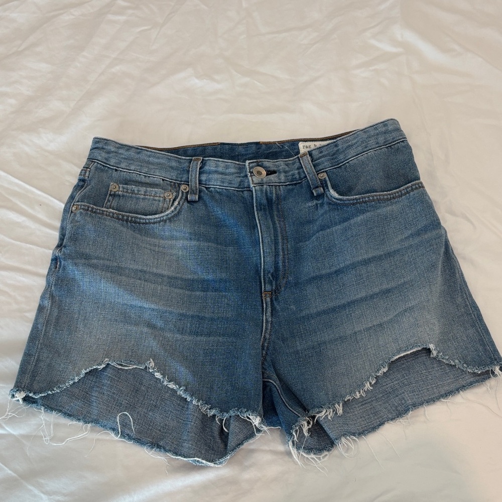 rag & bone Classic Blue Jean Shorts